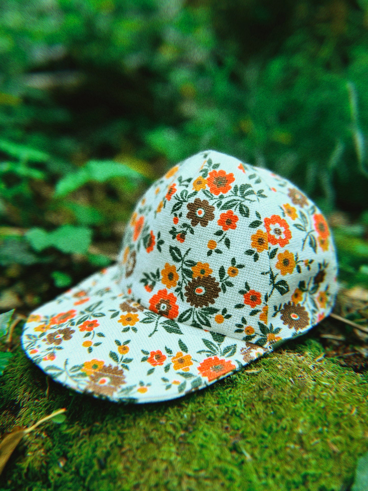 Baseball hat ~ Upcycled vintage blanket