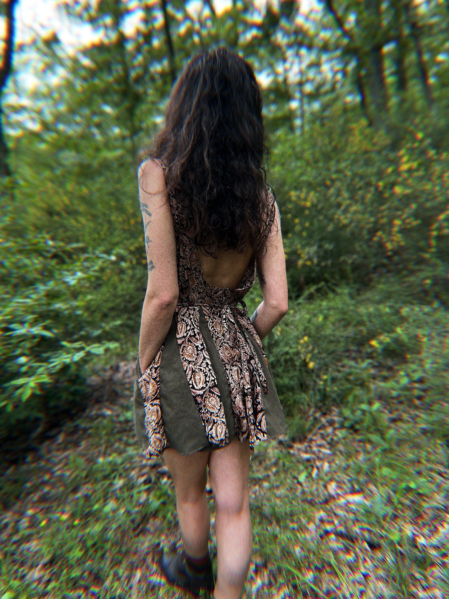 Full circle short romper ✨