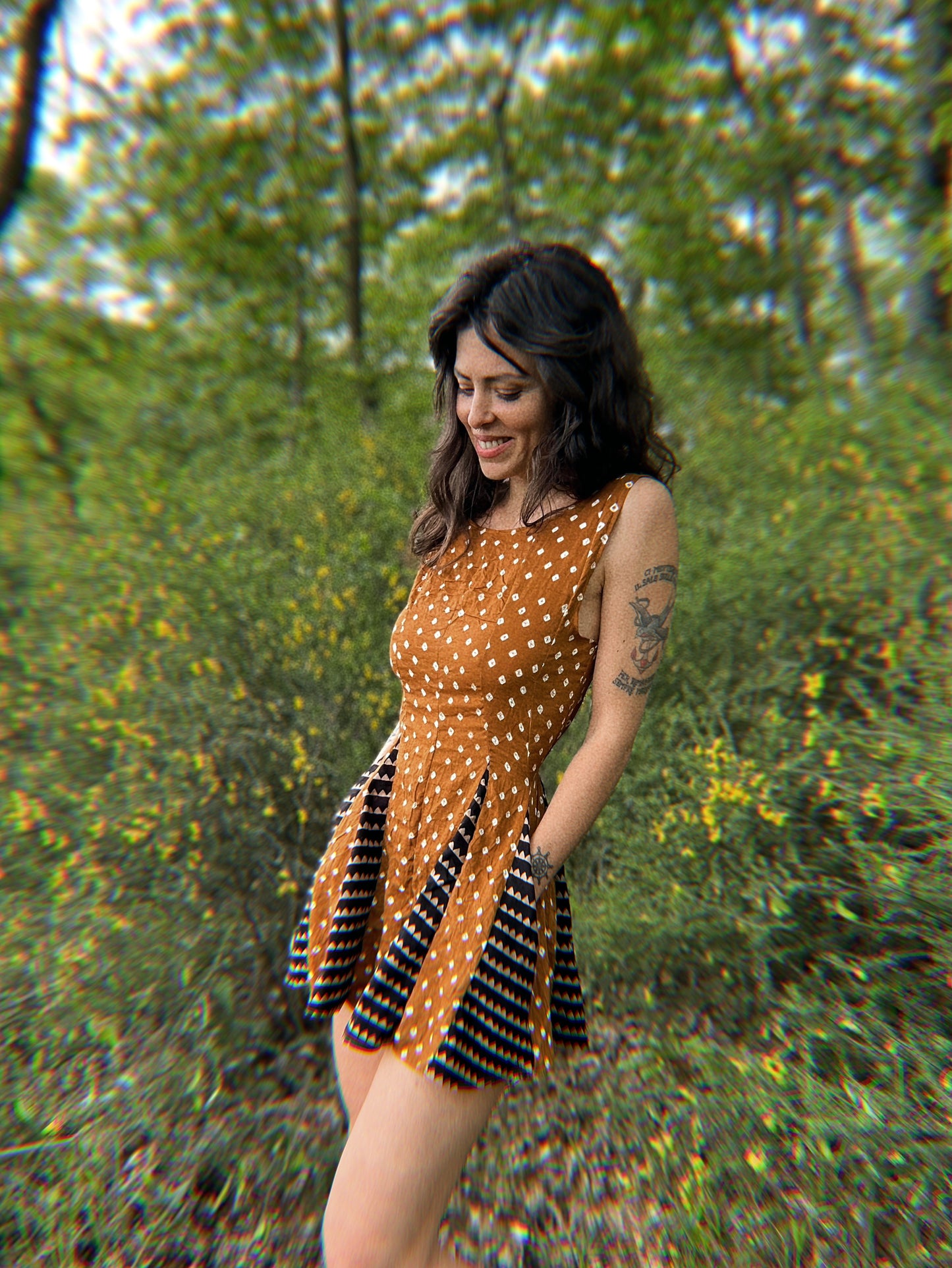 Full circle short romper ✨ Size S