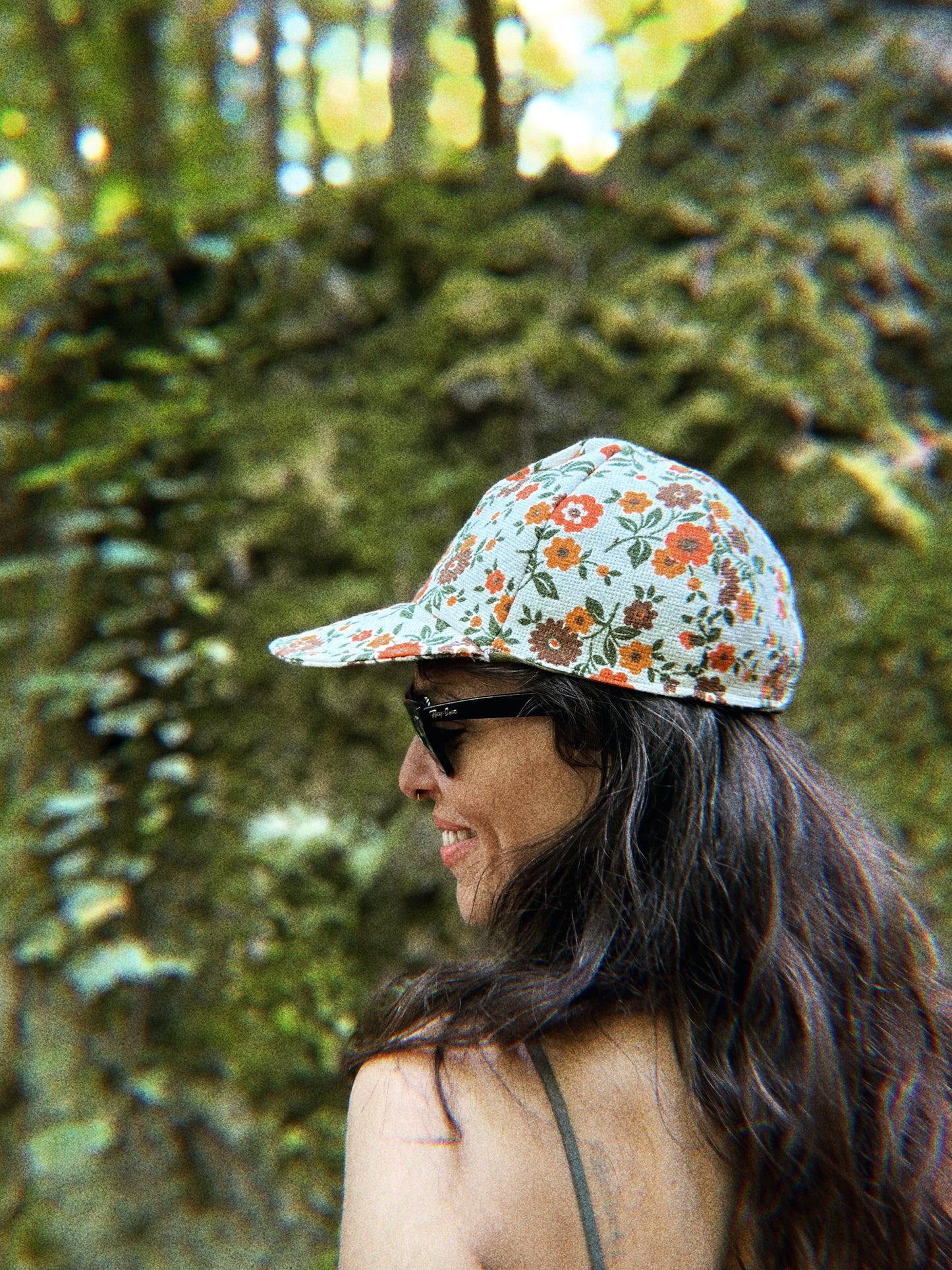 Baseball hat ~ Upcycled vintage blanket