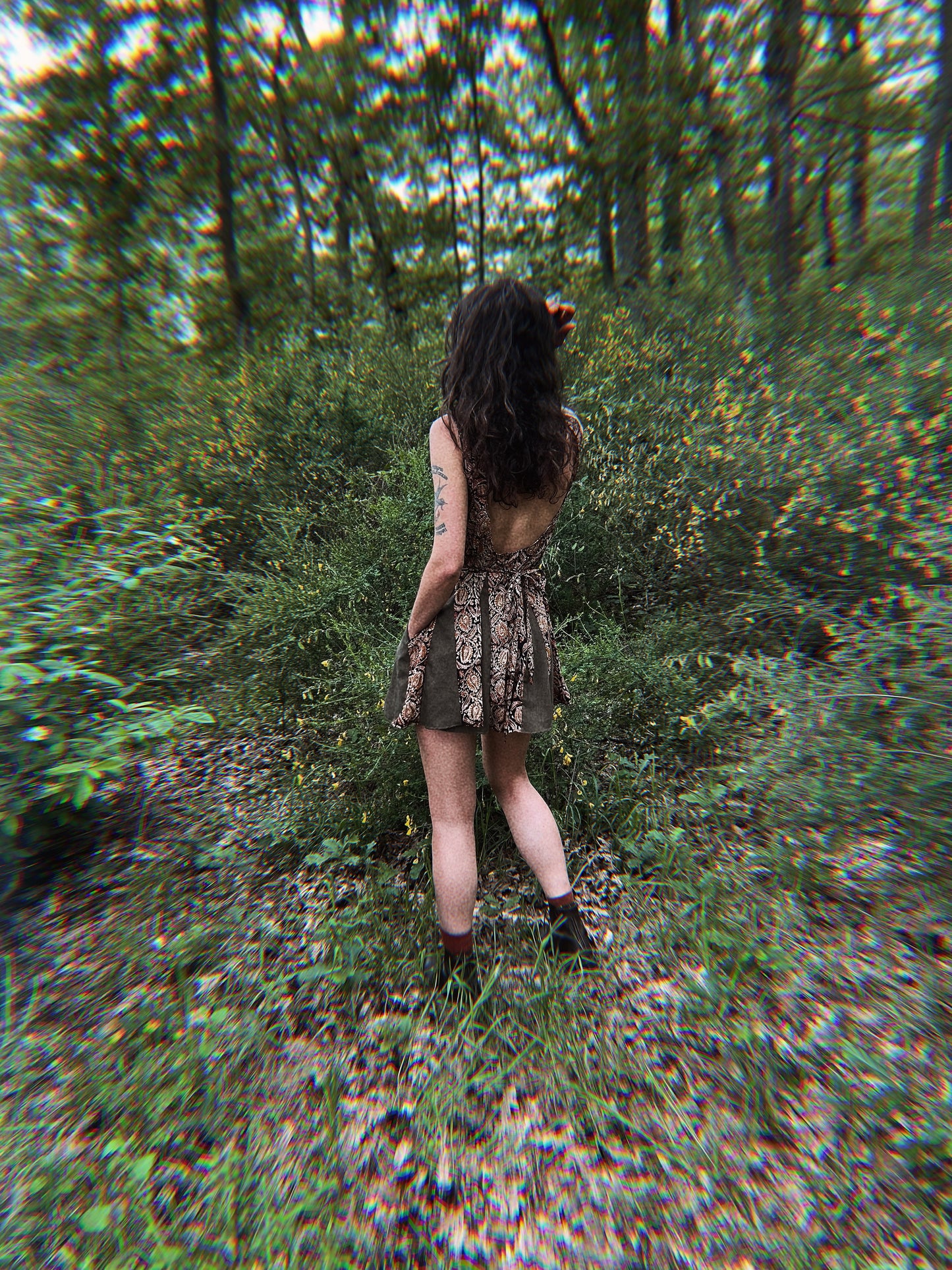 Full circle short romper ✨