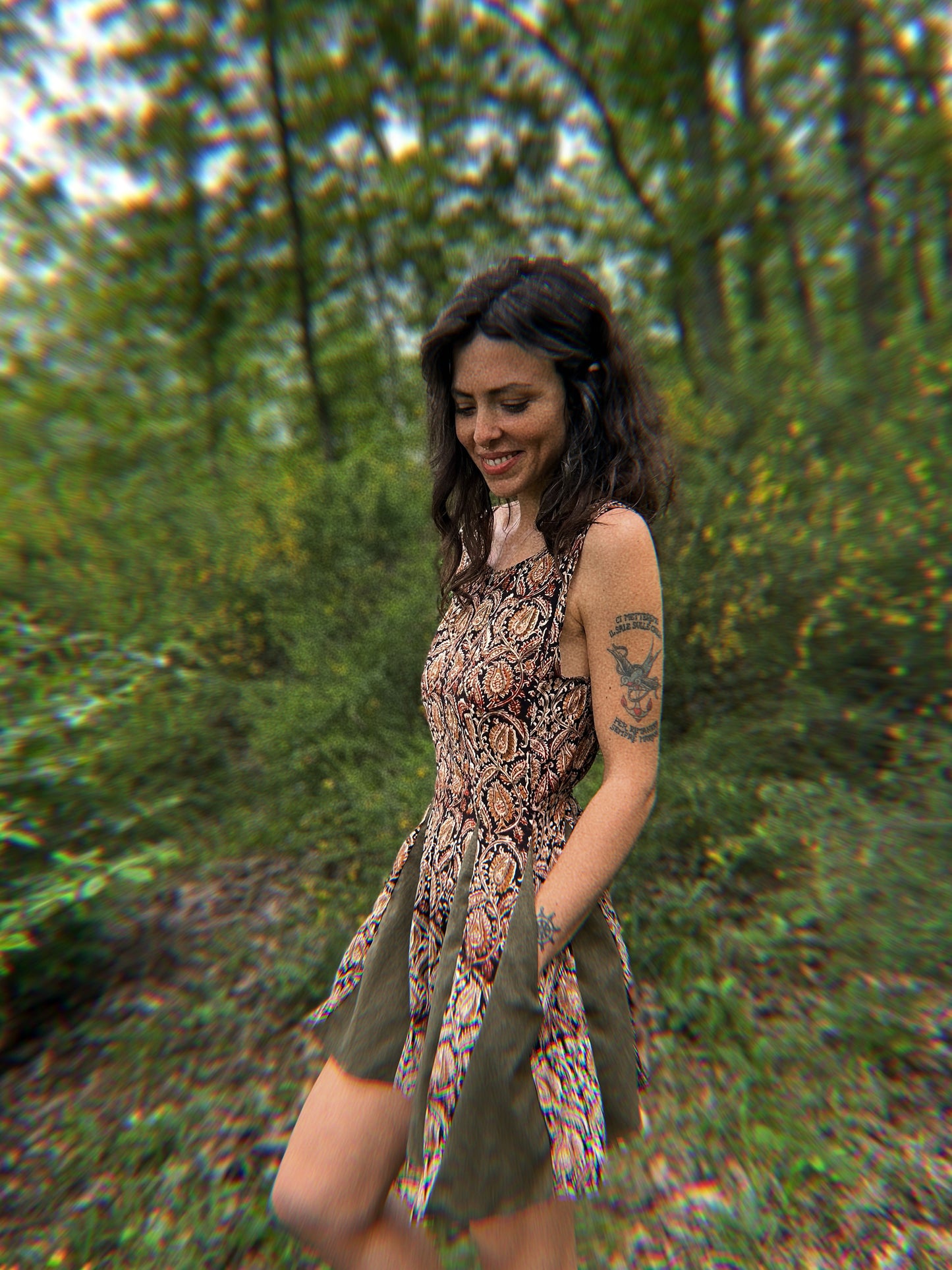Full circle short romper ✨