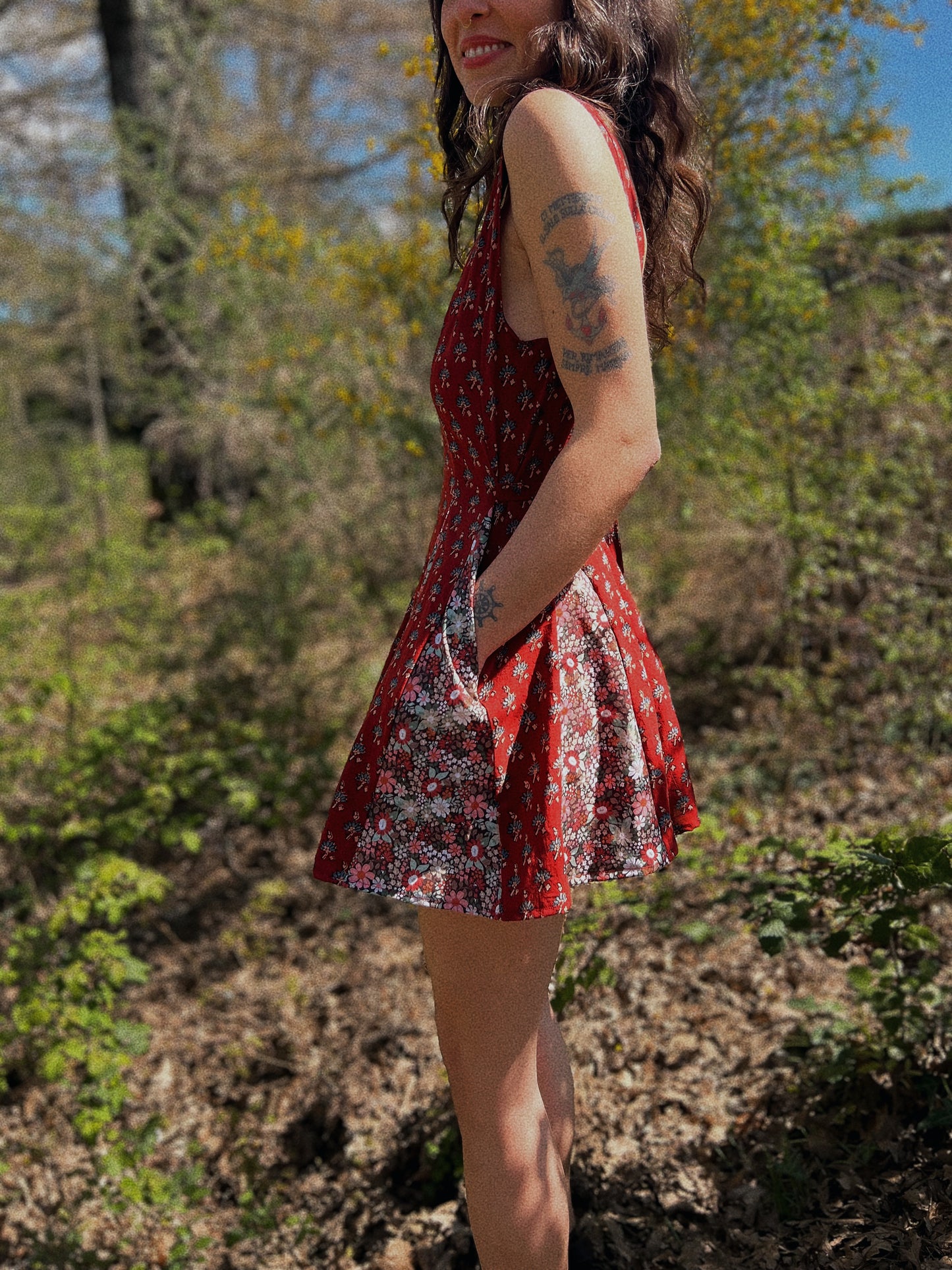 Full circle short romper ✨ Size S/M