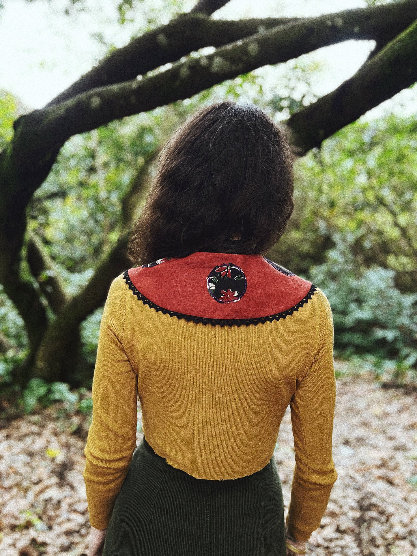 ONE PIECE 🌘 Embroidered removable collar