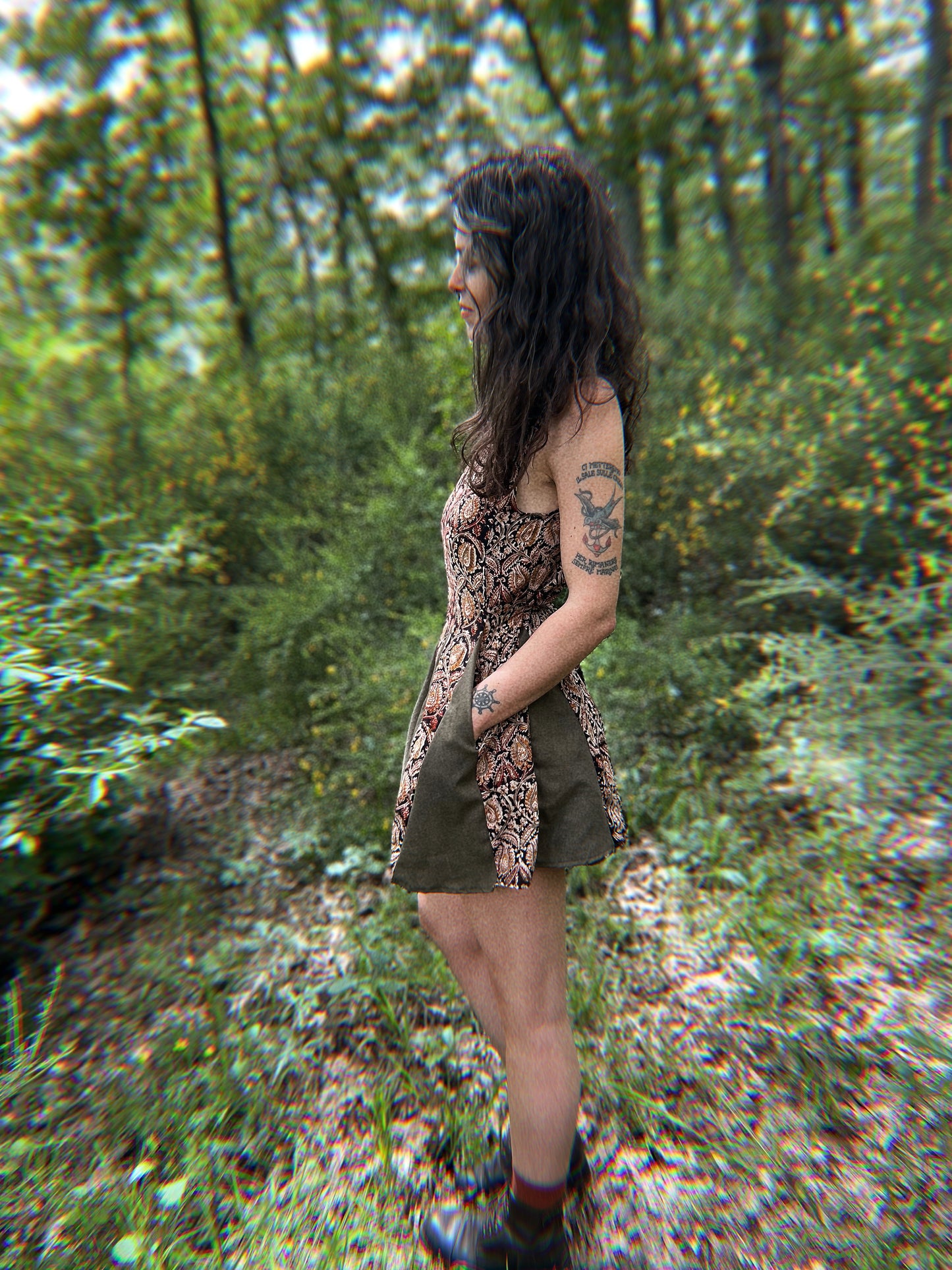 Full circle short romper ✨