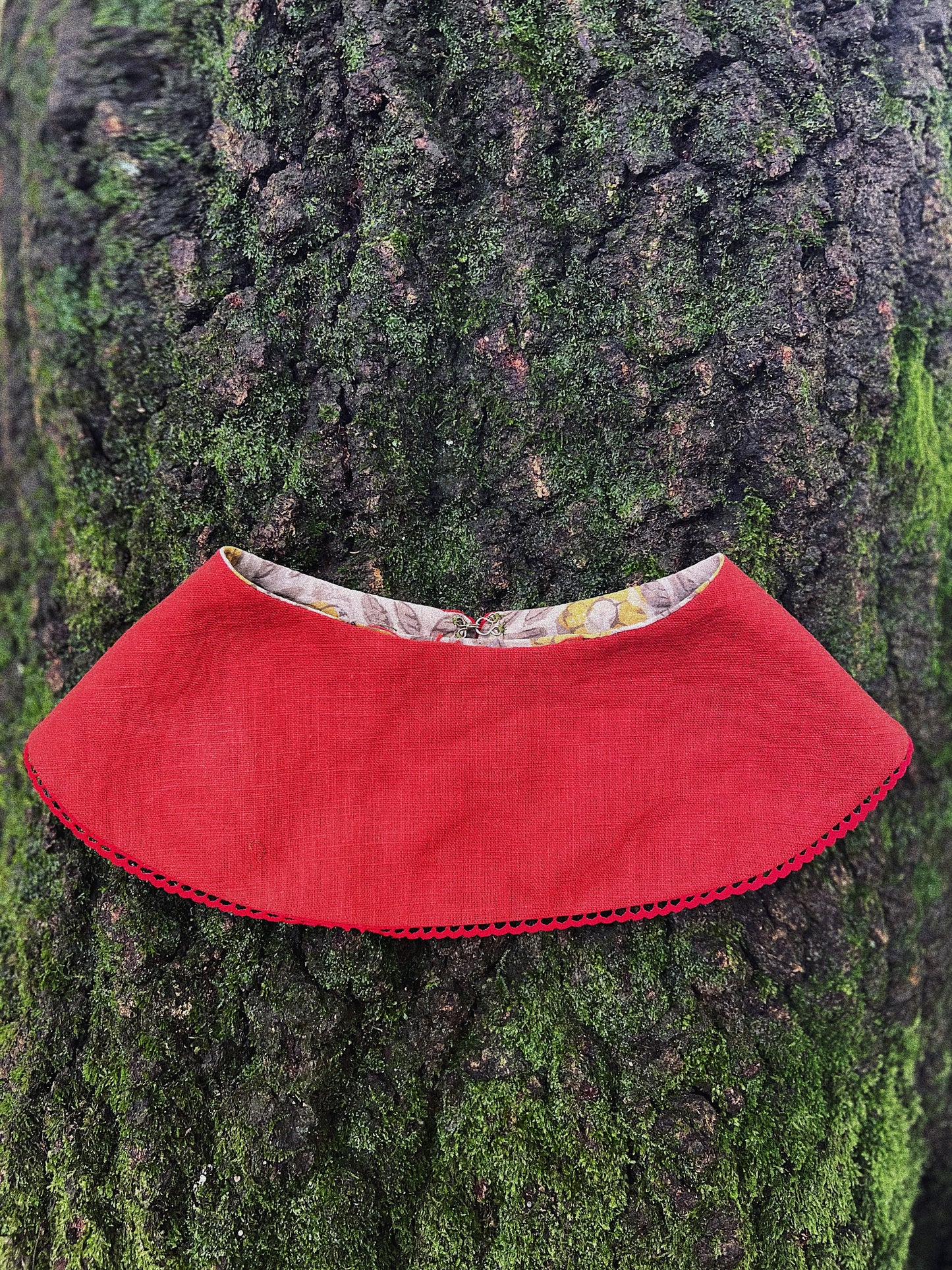 ONE PIECE 🐔 Embroidered removable collar