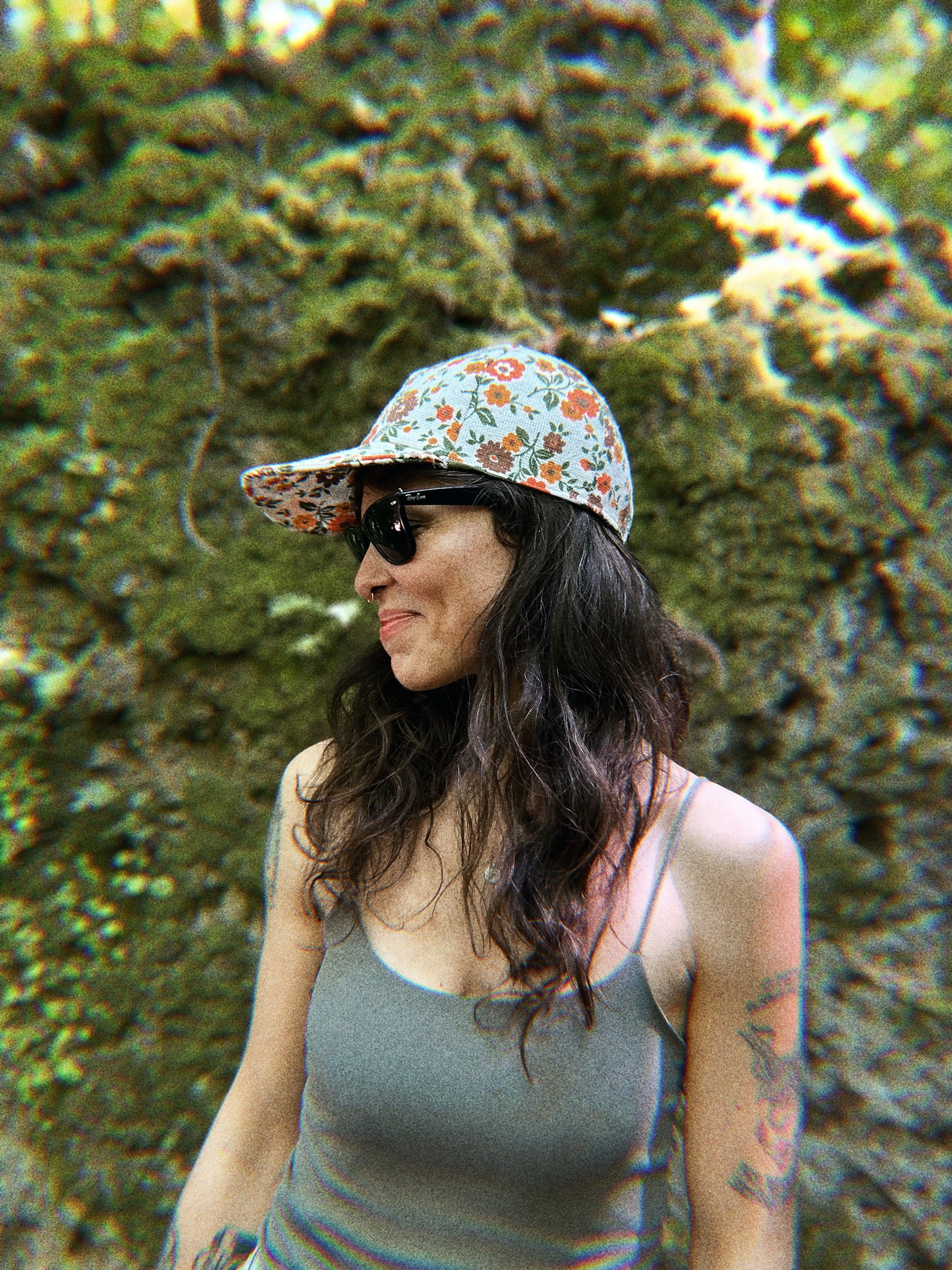 Baseball hat ~ Upcycled vintage blanket