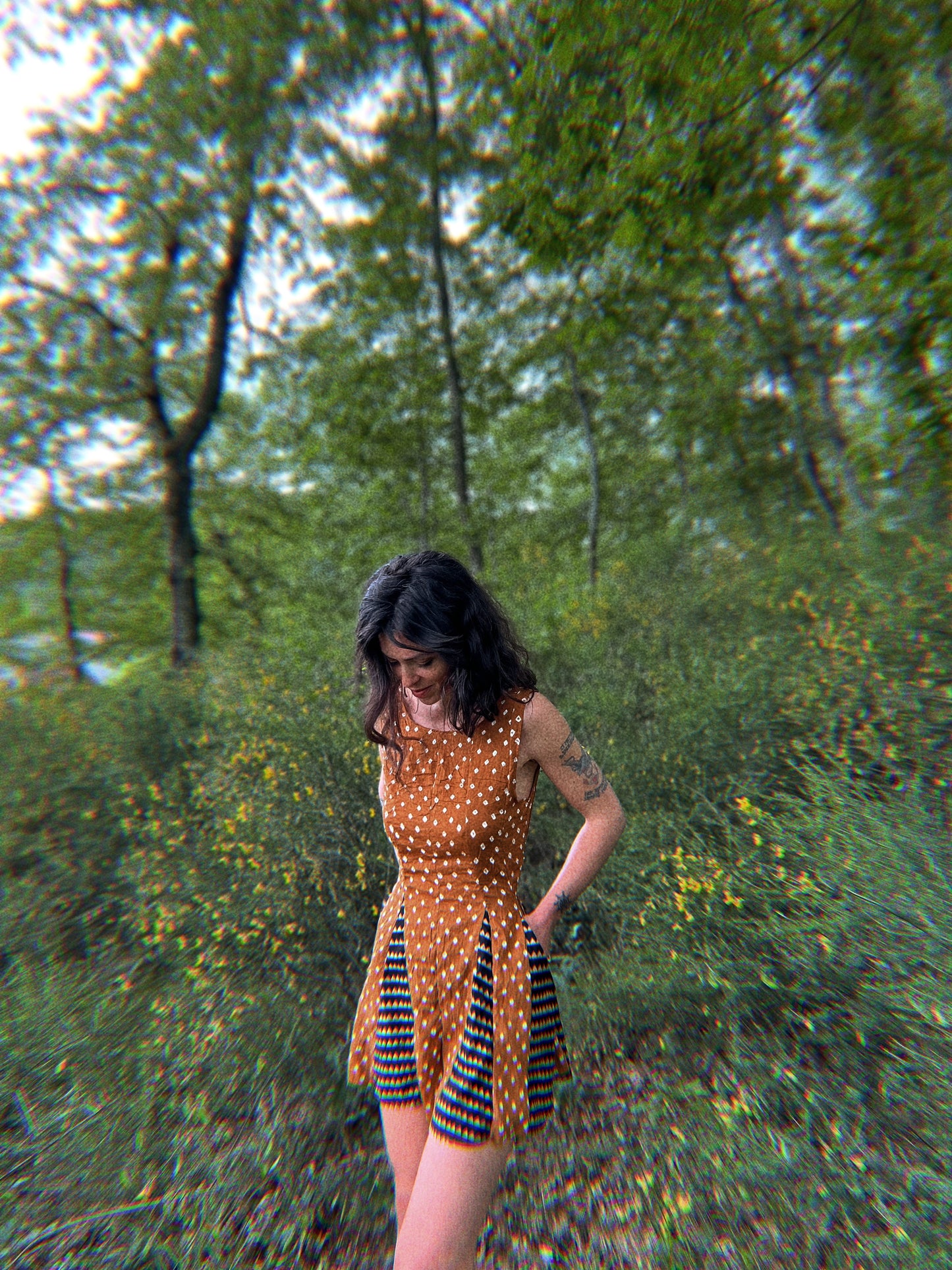 Full circle short romper ✨ Size S
