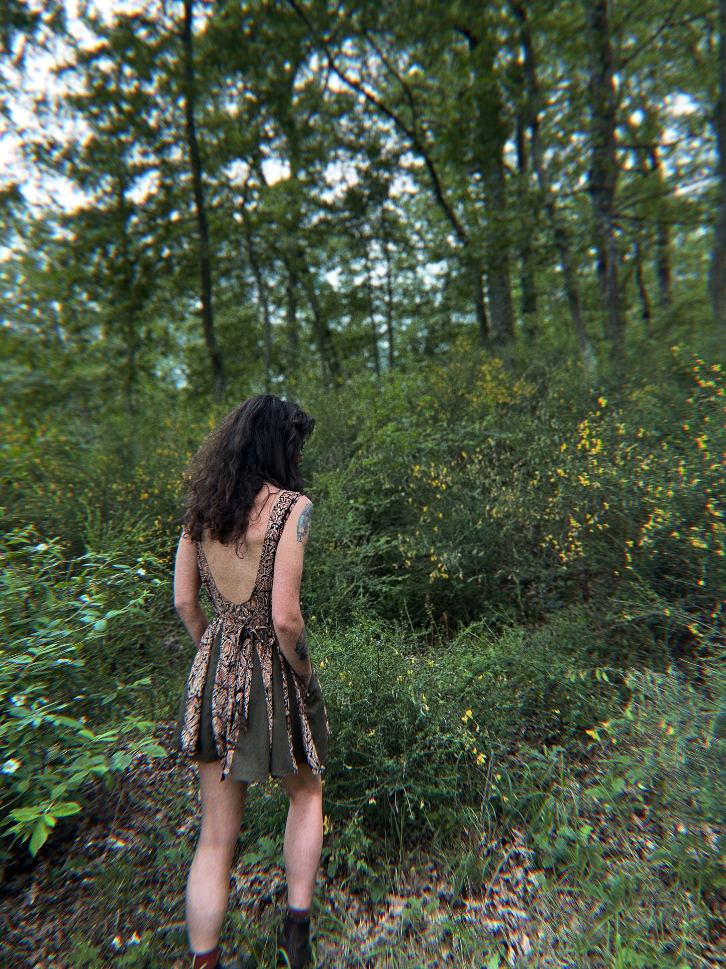 Full circle short romper ✨