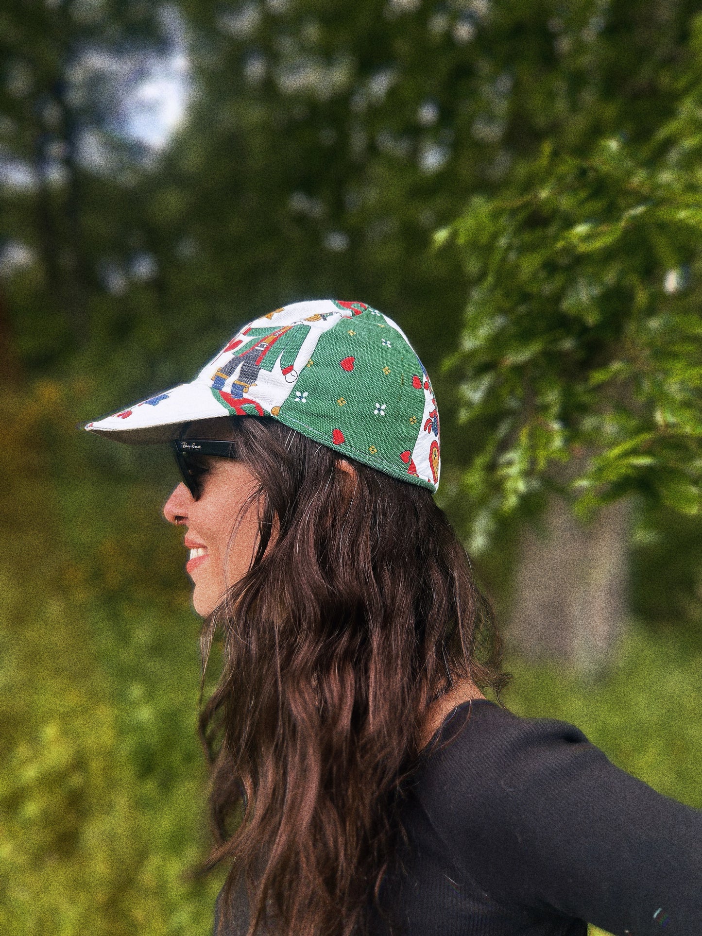 Baseball hat ~ Upcycled vintage blanket