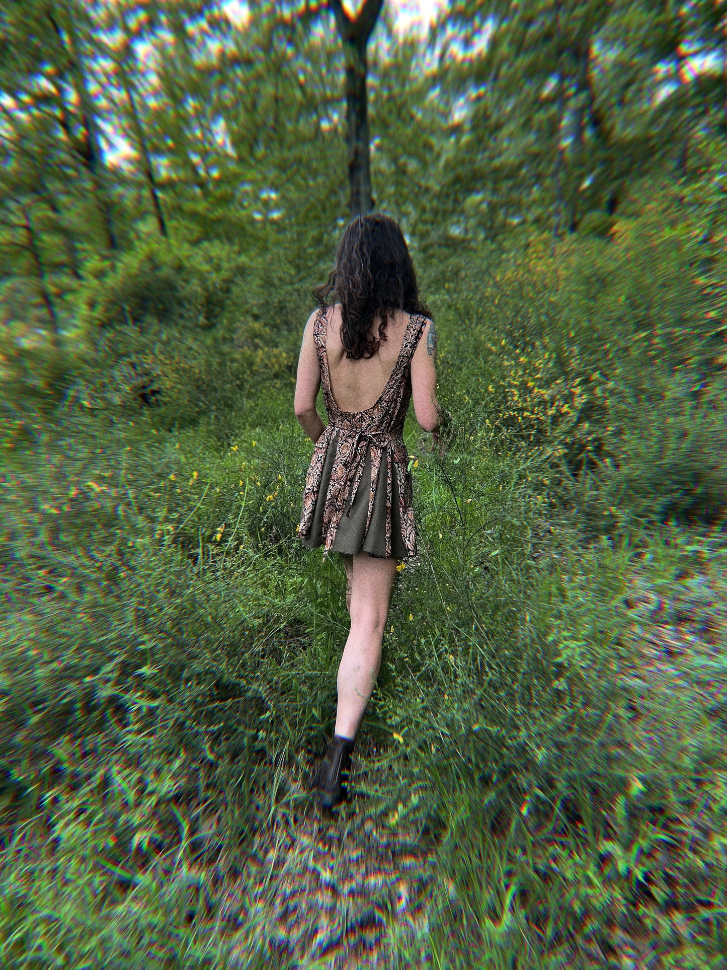 Full circle short romper ✨