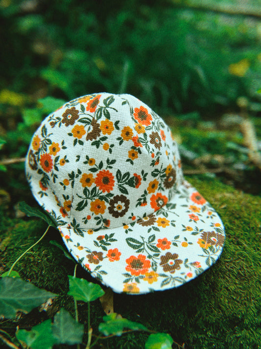 Baseball hat ~ Upcycled vintage blanket